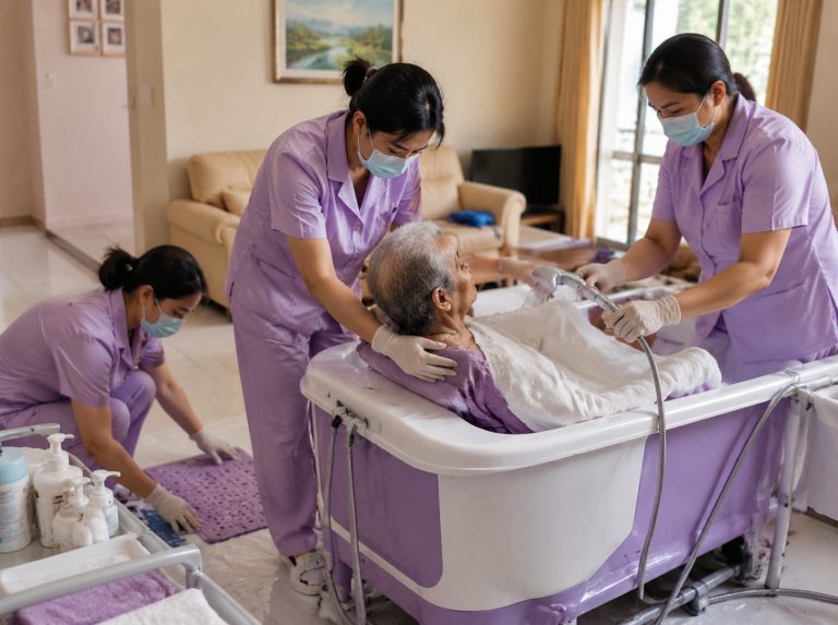 鼓楼区失能老人居家上门助浴